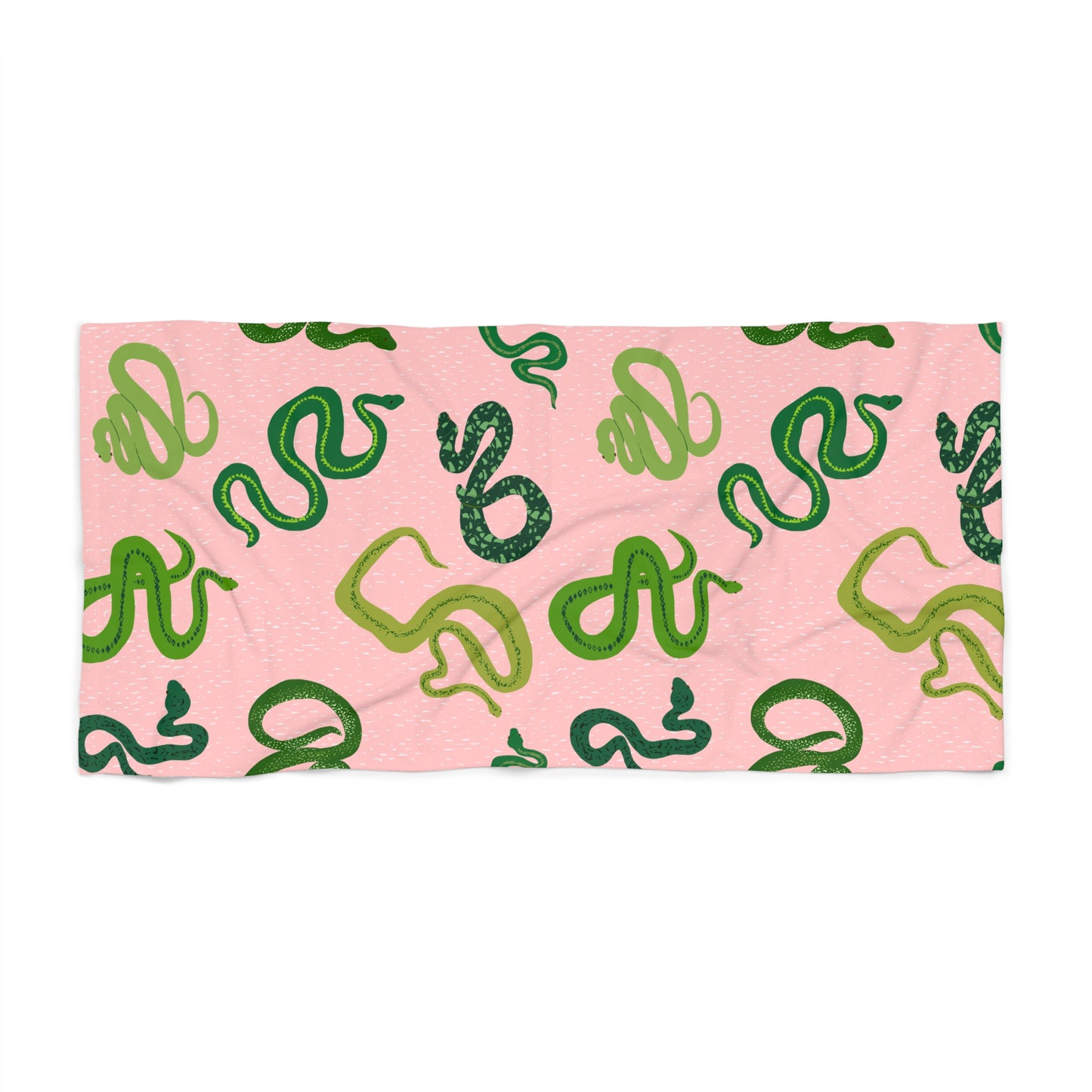 Sneks on a Plane Beach Towel