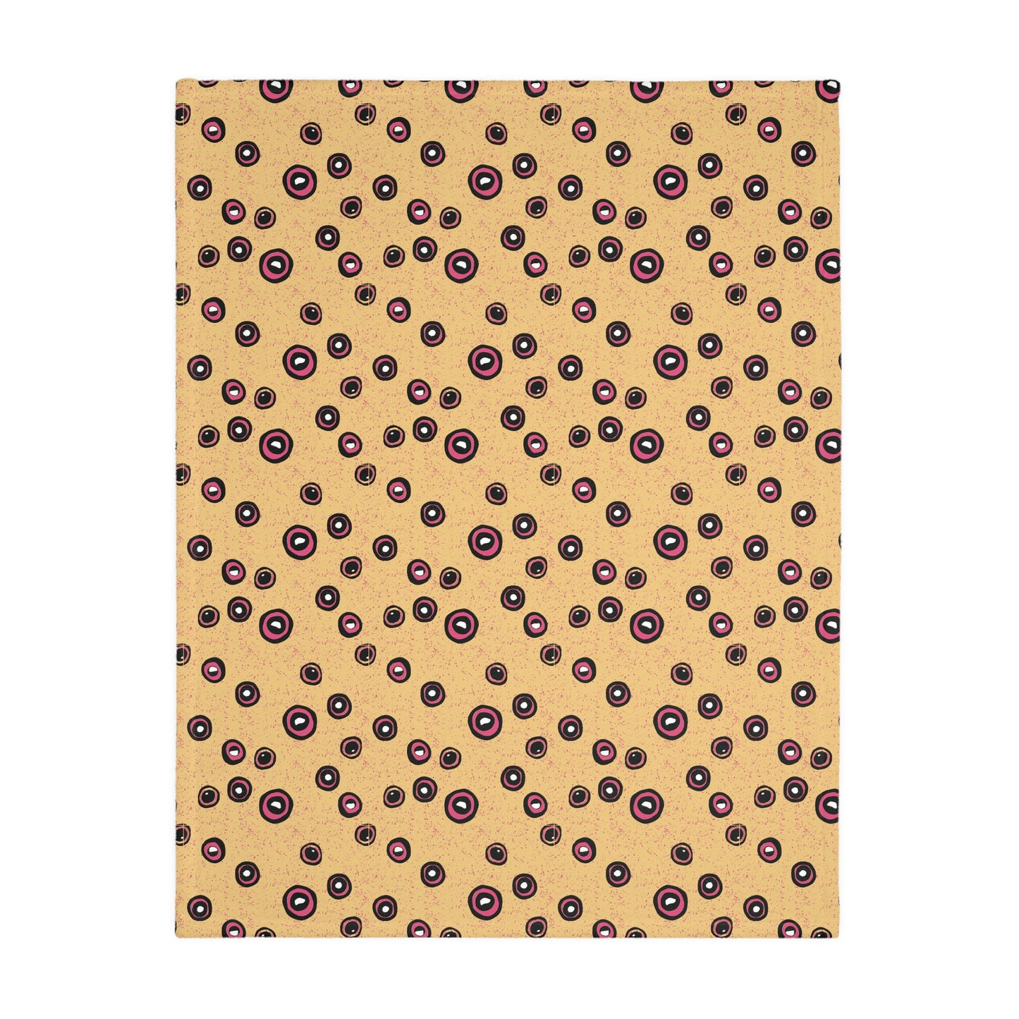 Magical Moths Velveteen Microfiber Blanket (Two-sided print)