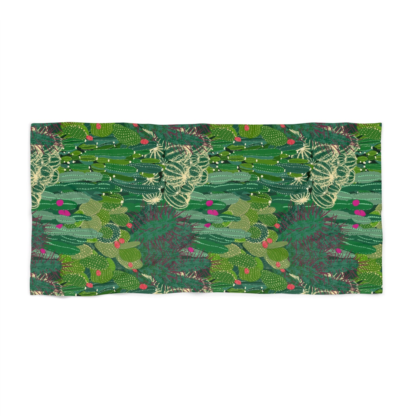 Cactus Cluster Beach Towel