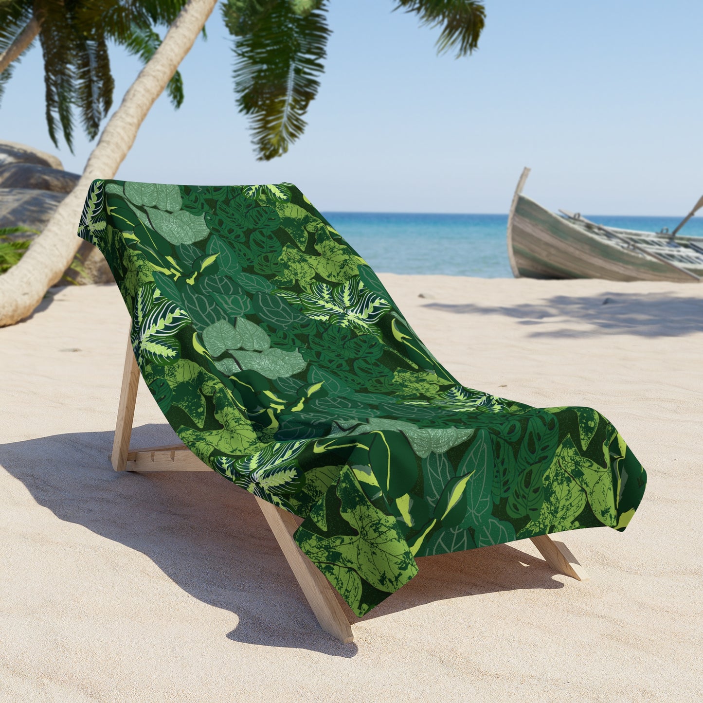 Plant Wall Beach Towel
