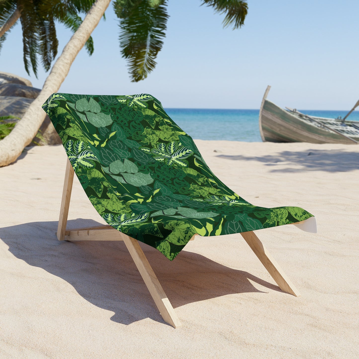 Plant Wall Beach Towel