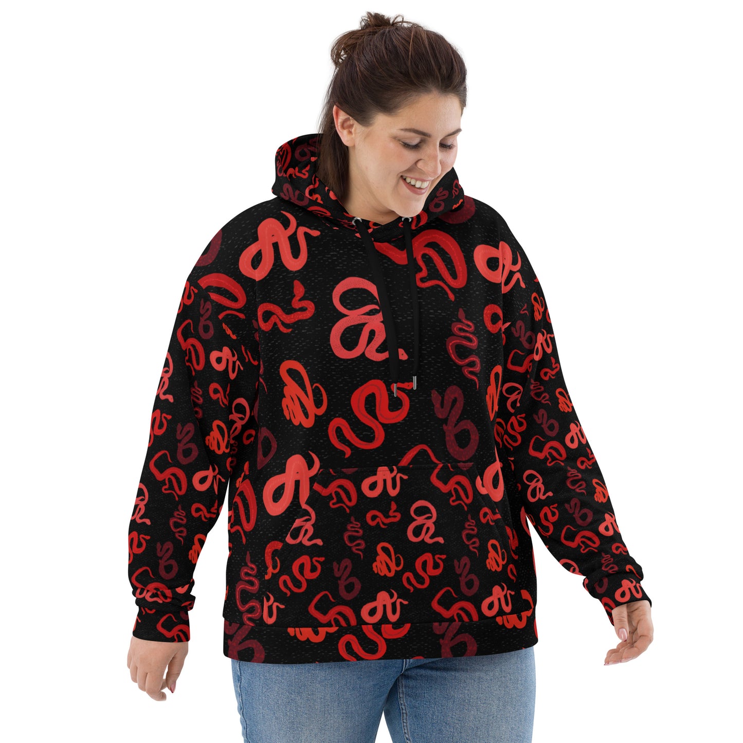 Sneks on a Plane Unisex Hoodie