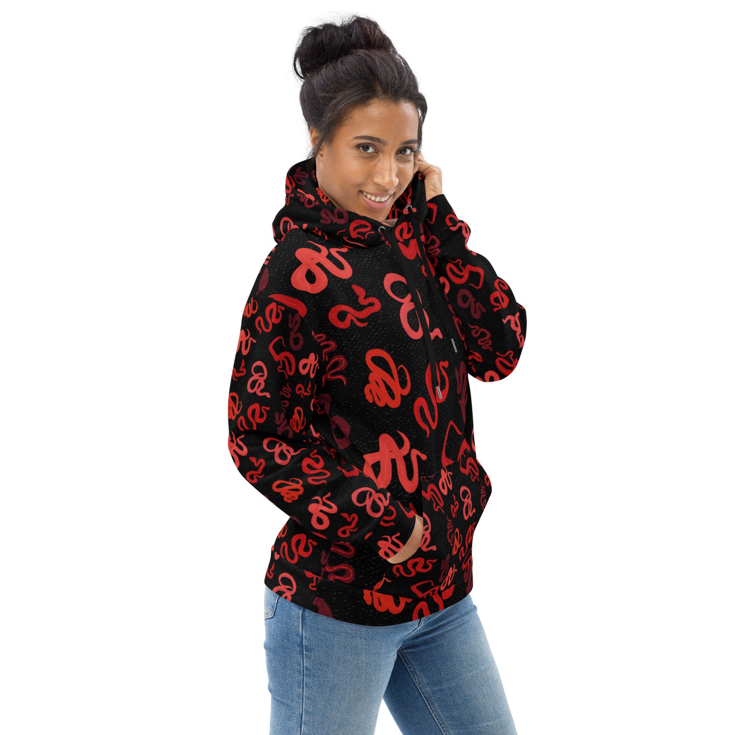 Sneks on a Plane Unisex Hoodie