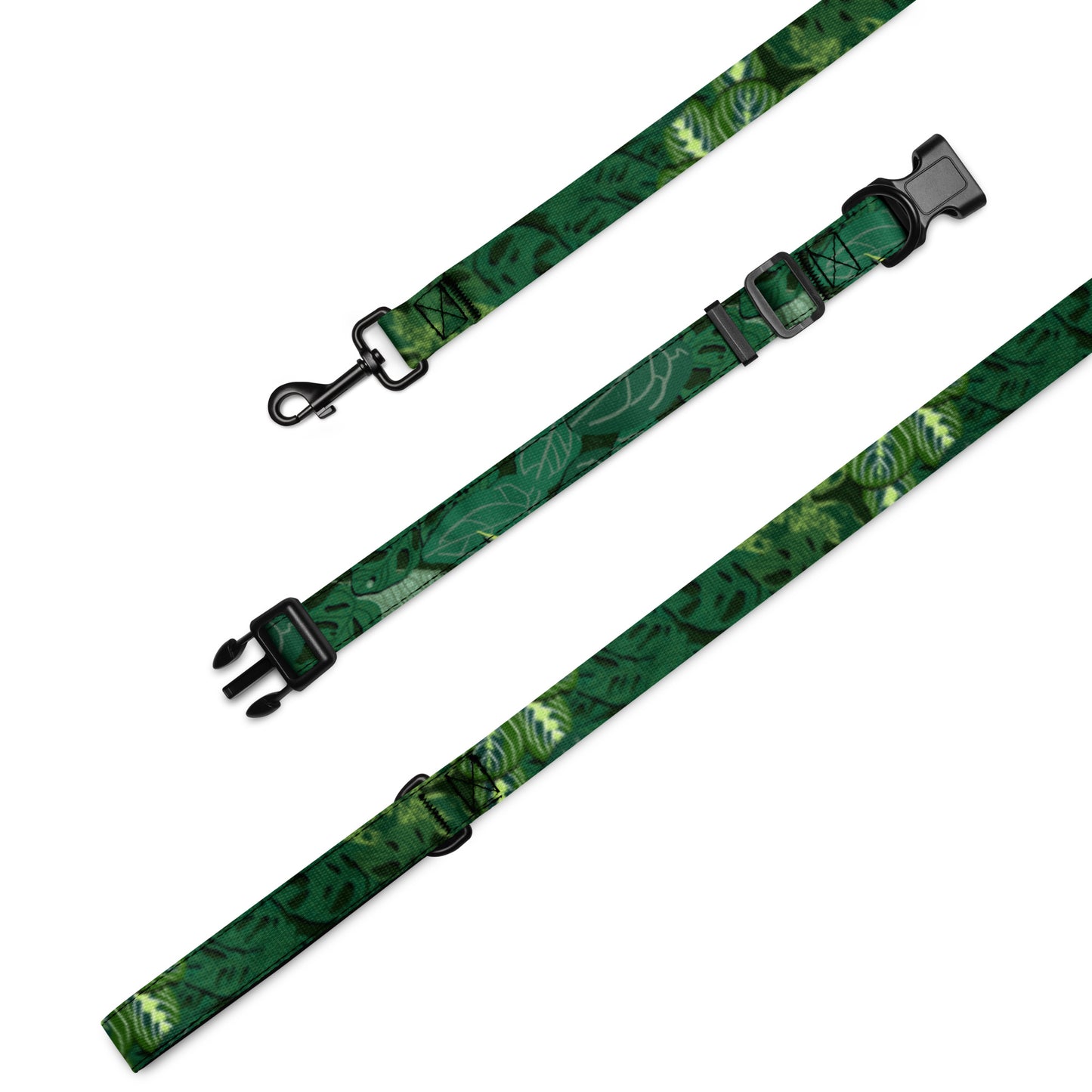 Plant Wall Pet collar & leash