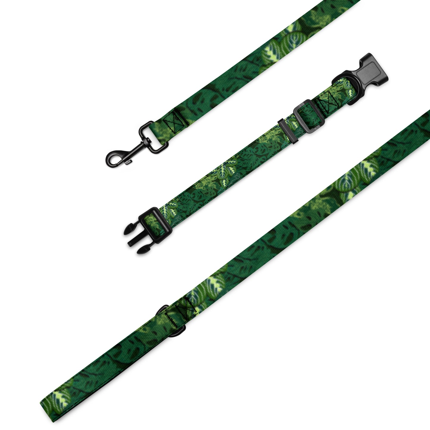 Plant Wall Pet collar & leash