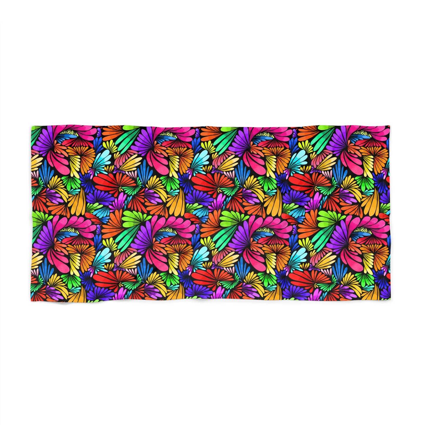 Fiesta Florals Beach Towel