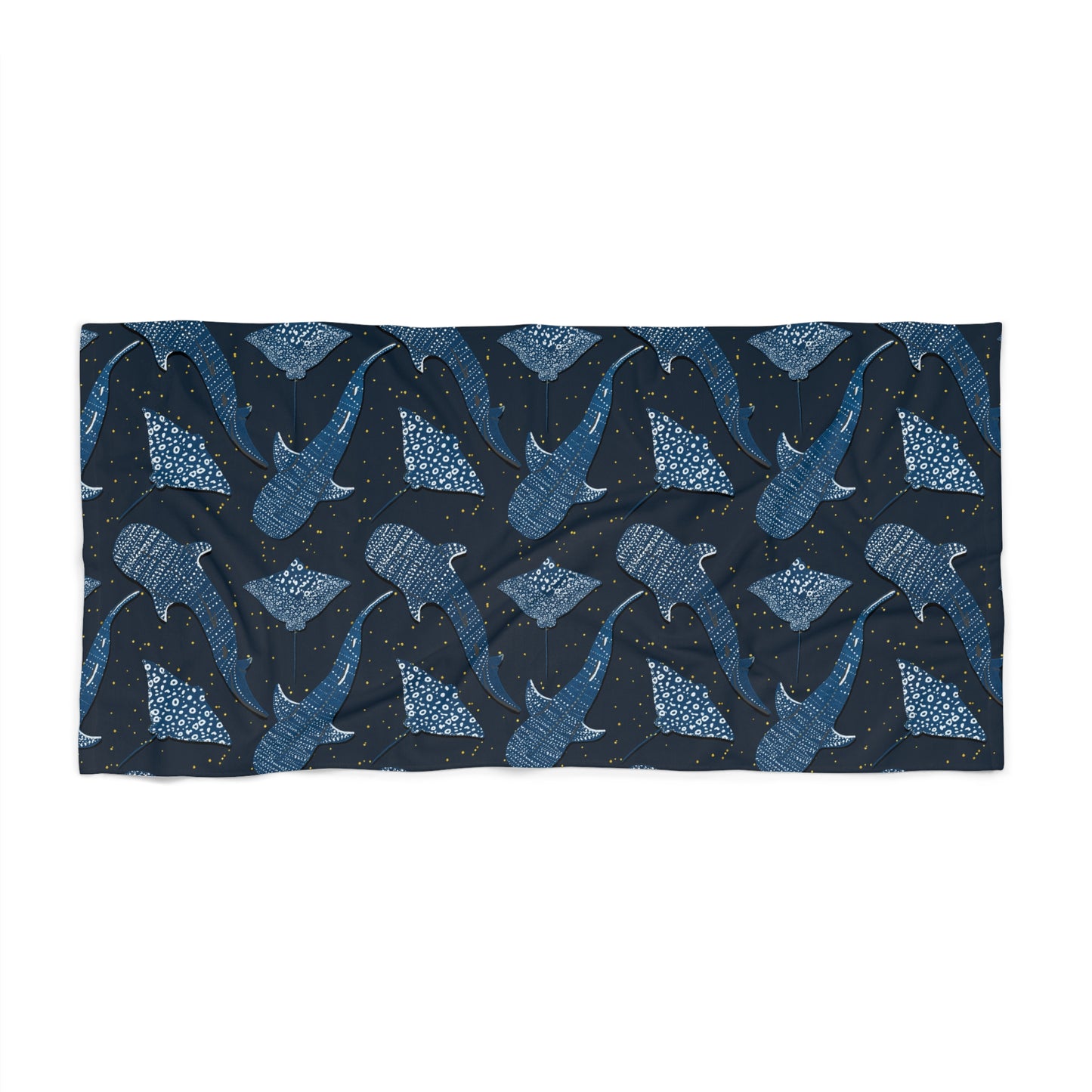 Sharks and Rays Beach Towel