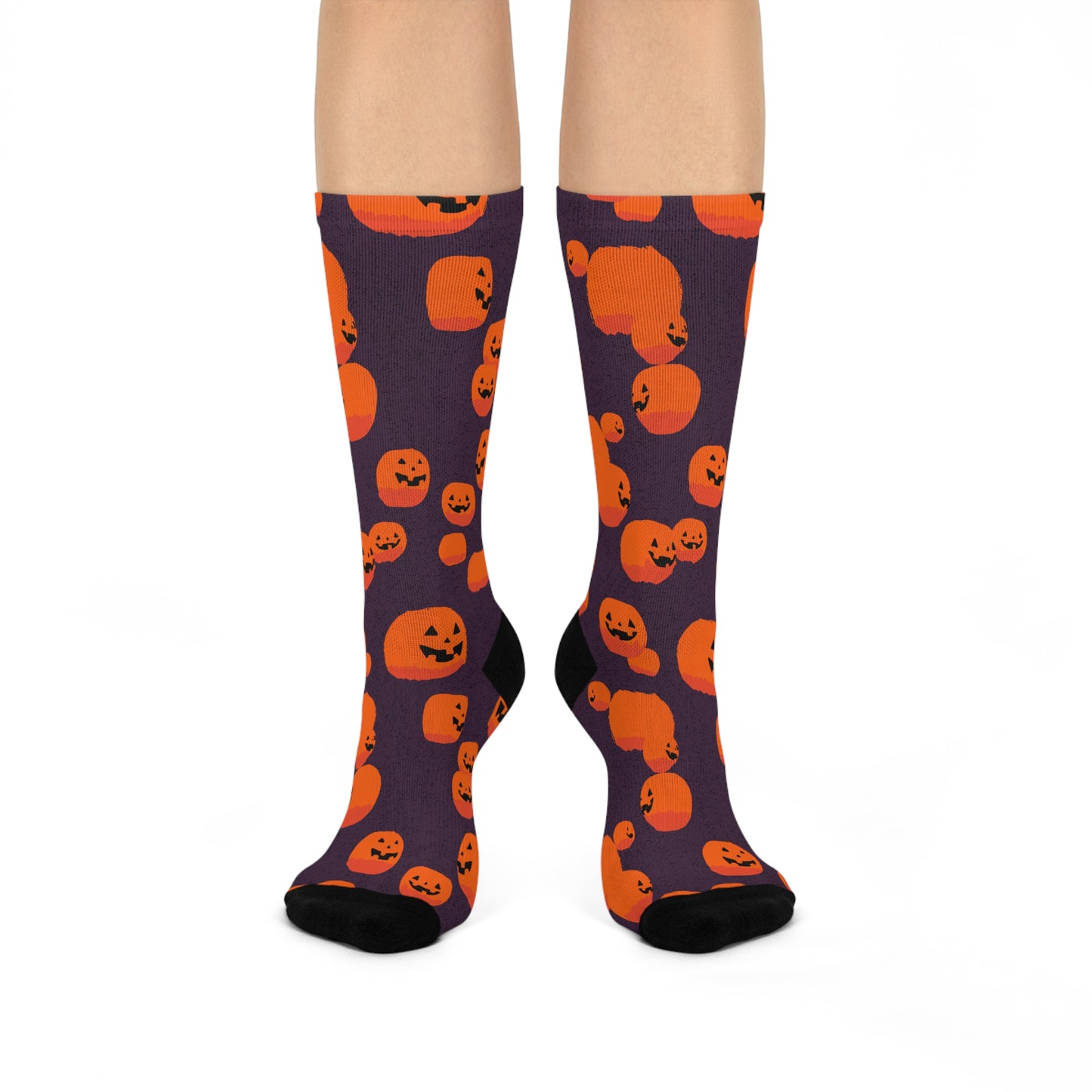 Jack ‘o Floating Lanterns Cushioned Crew Socks