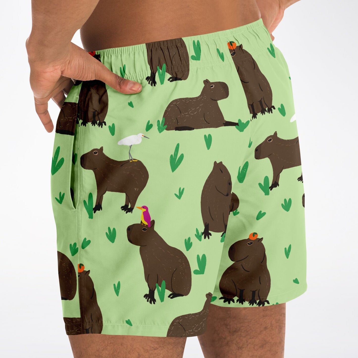 Capybaras & Friends Swim Shorts