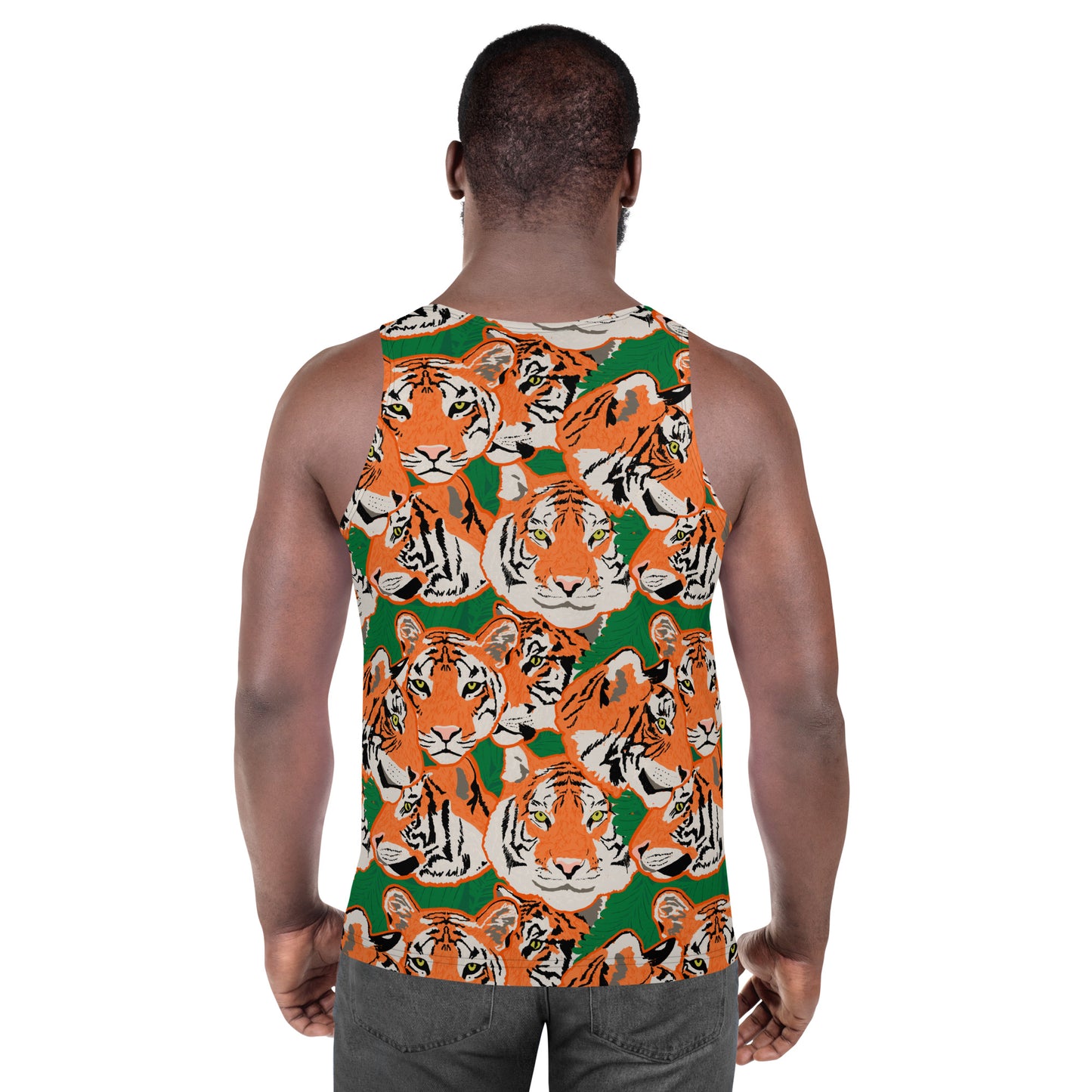 Haz Many Tigers Unisex Tank Top