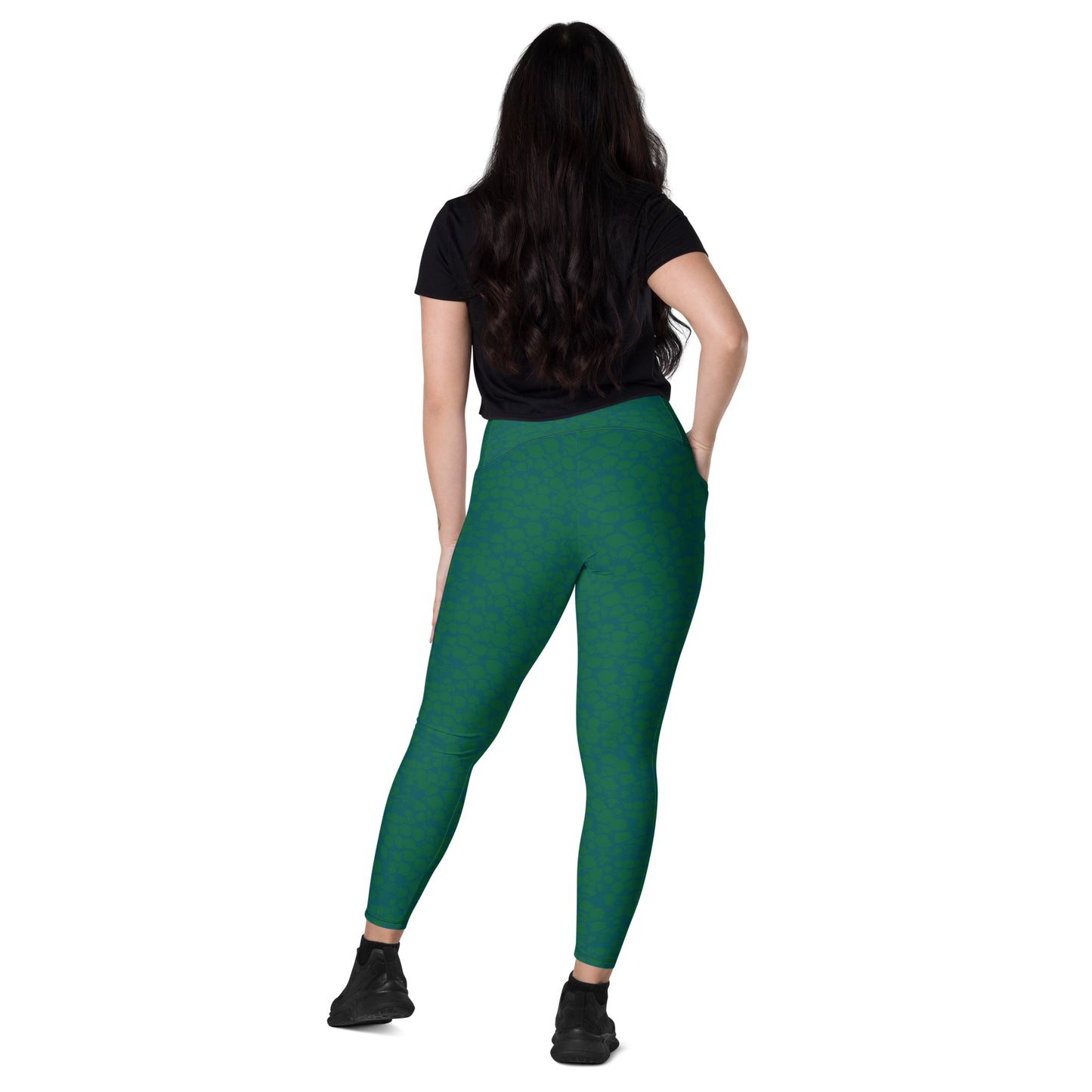 Small Lillypads Leggings with pockets