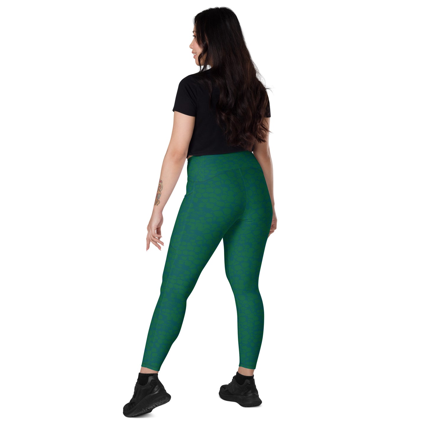 Small Lillypads Leggings with pockets