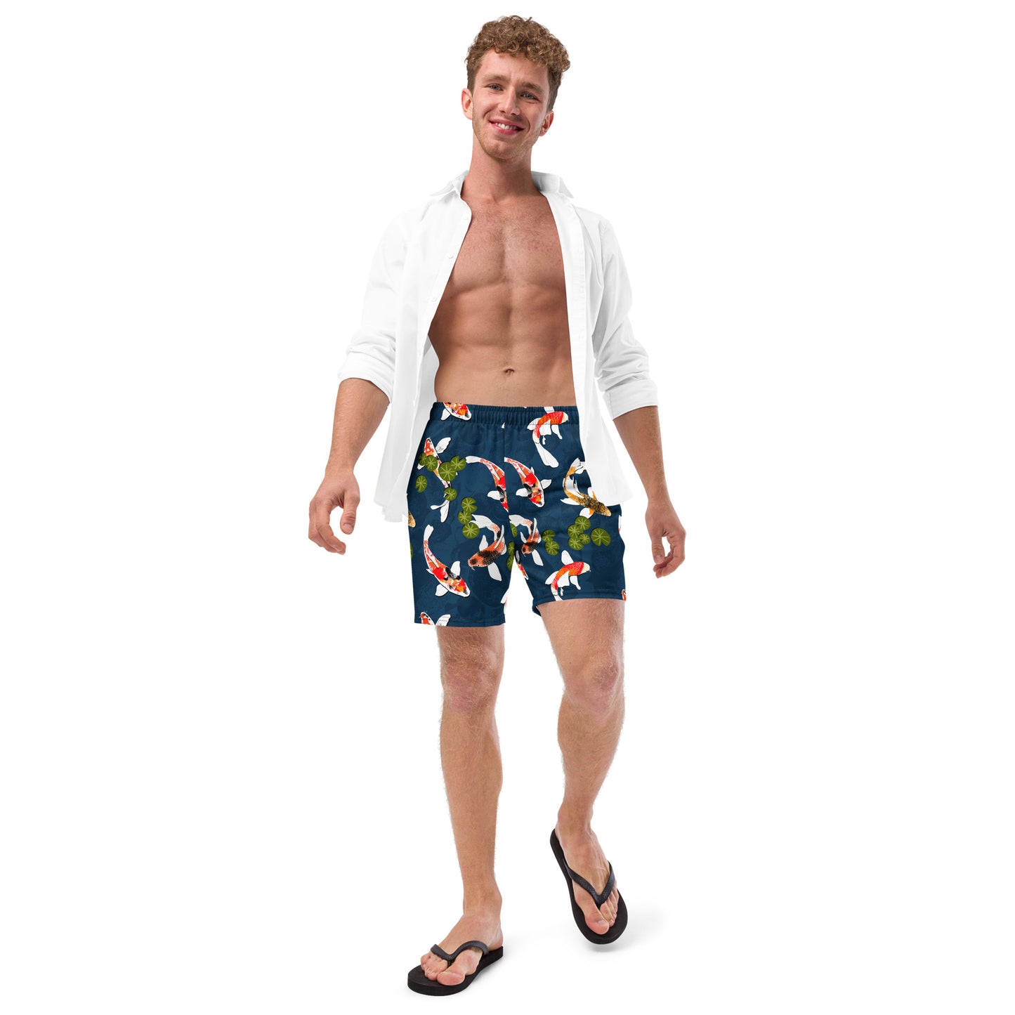 Don't be Koi Men's swim trunks