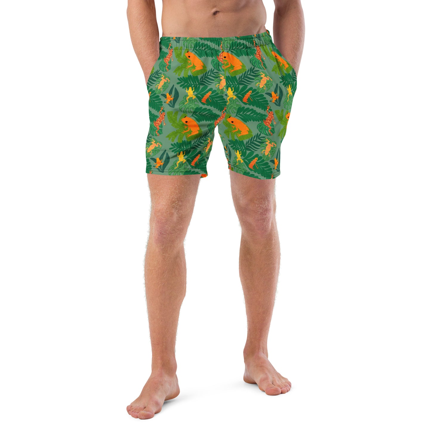 Tree Frogs Men's swim trunks