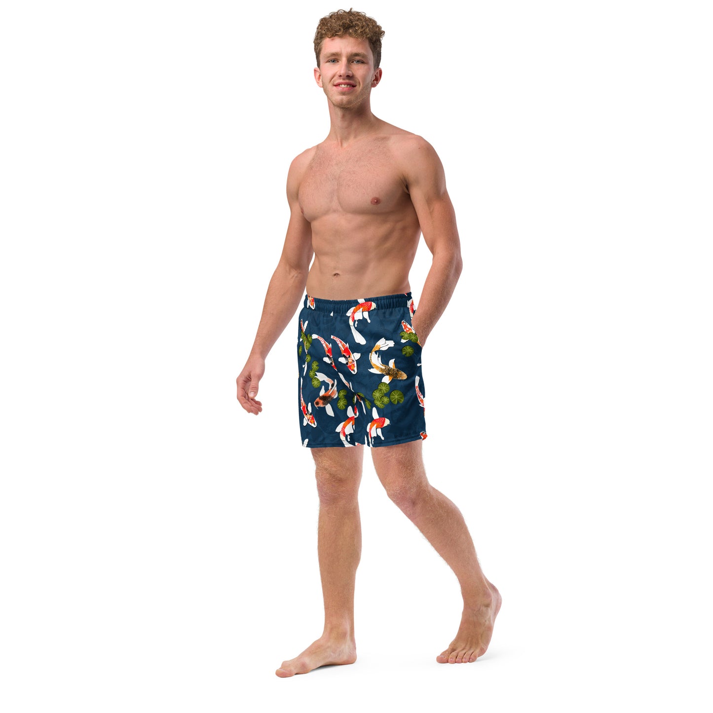 Don't be Koi Men's swim trunks