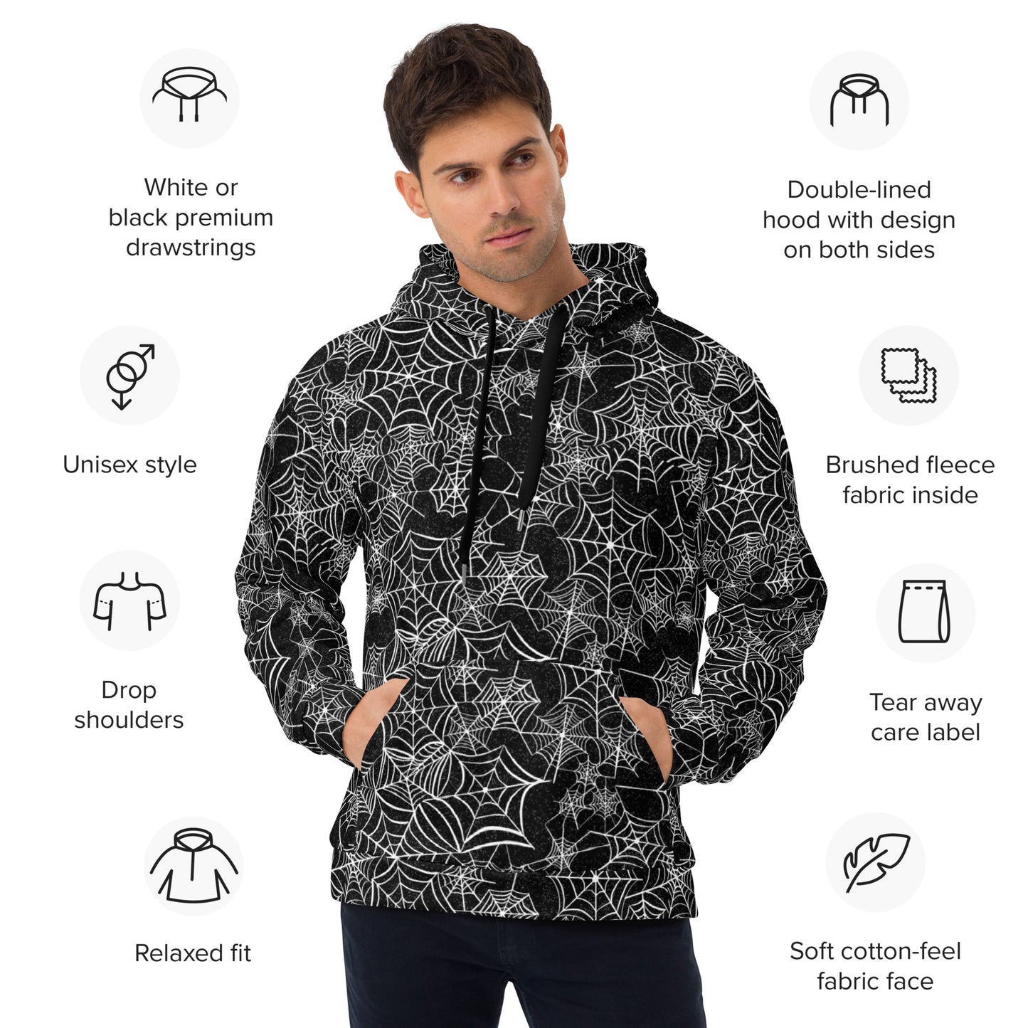 Walkin' in the Spiderwebs Hoodie