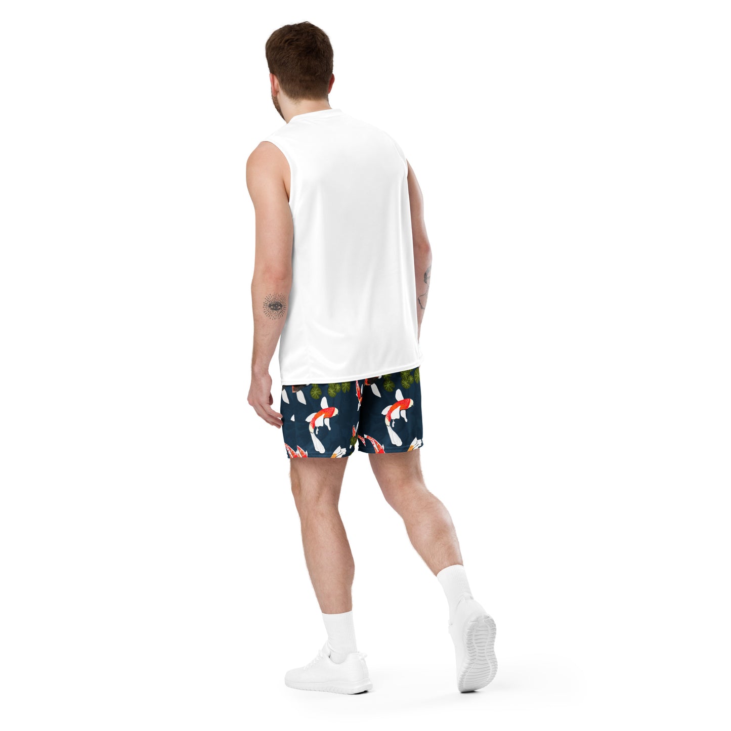 Don’t be Koi Unisex mesh shorts