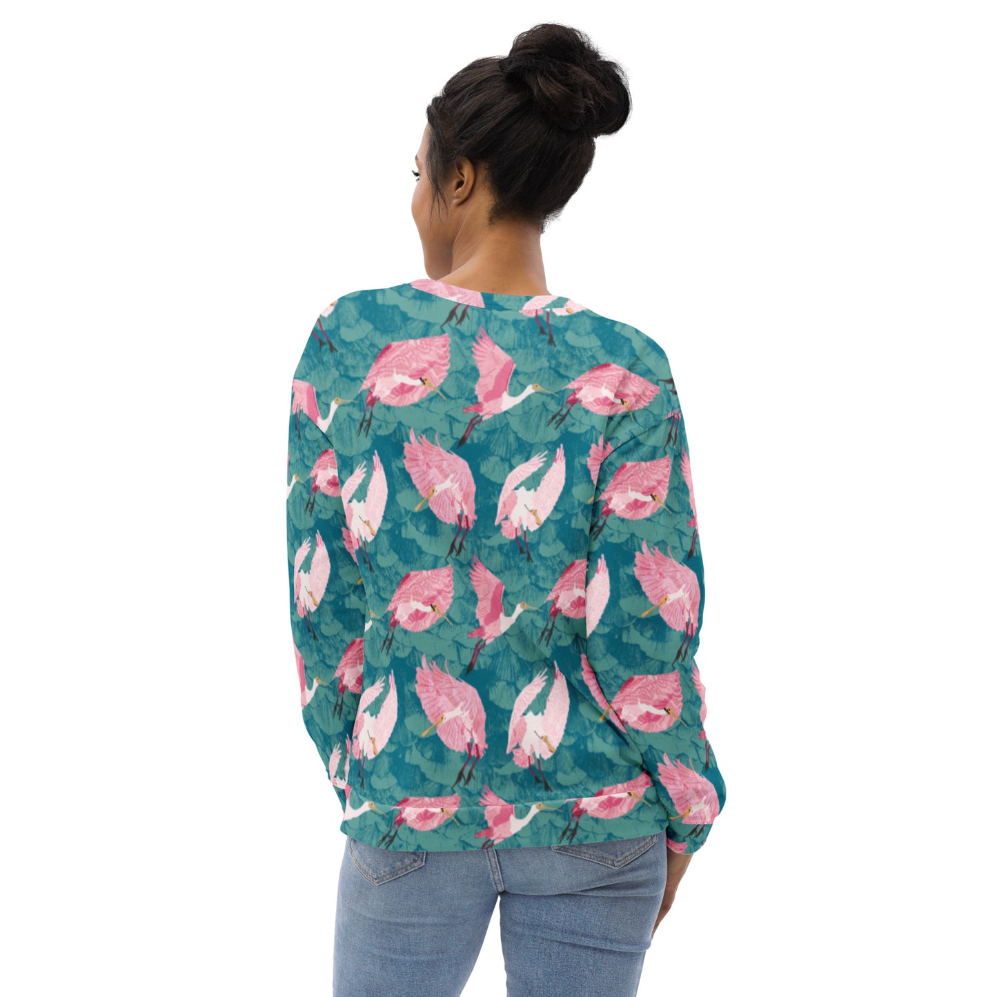 Roseate Goonbill Unisex Sweatshirt