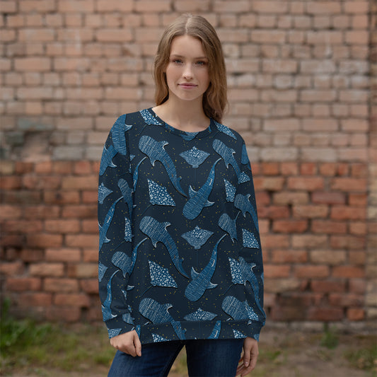 Sharks and Rays Unisex Sweatshirt