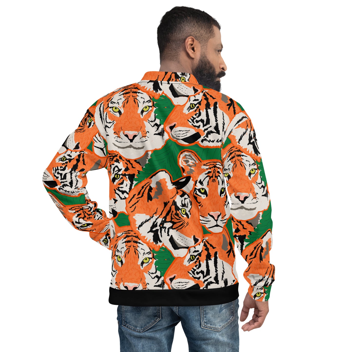 Haz Many Tigers Unisex Bomber Jacket