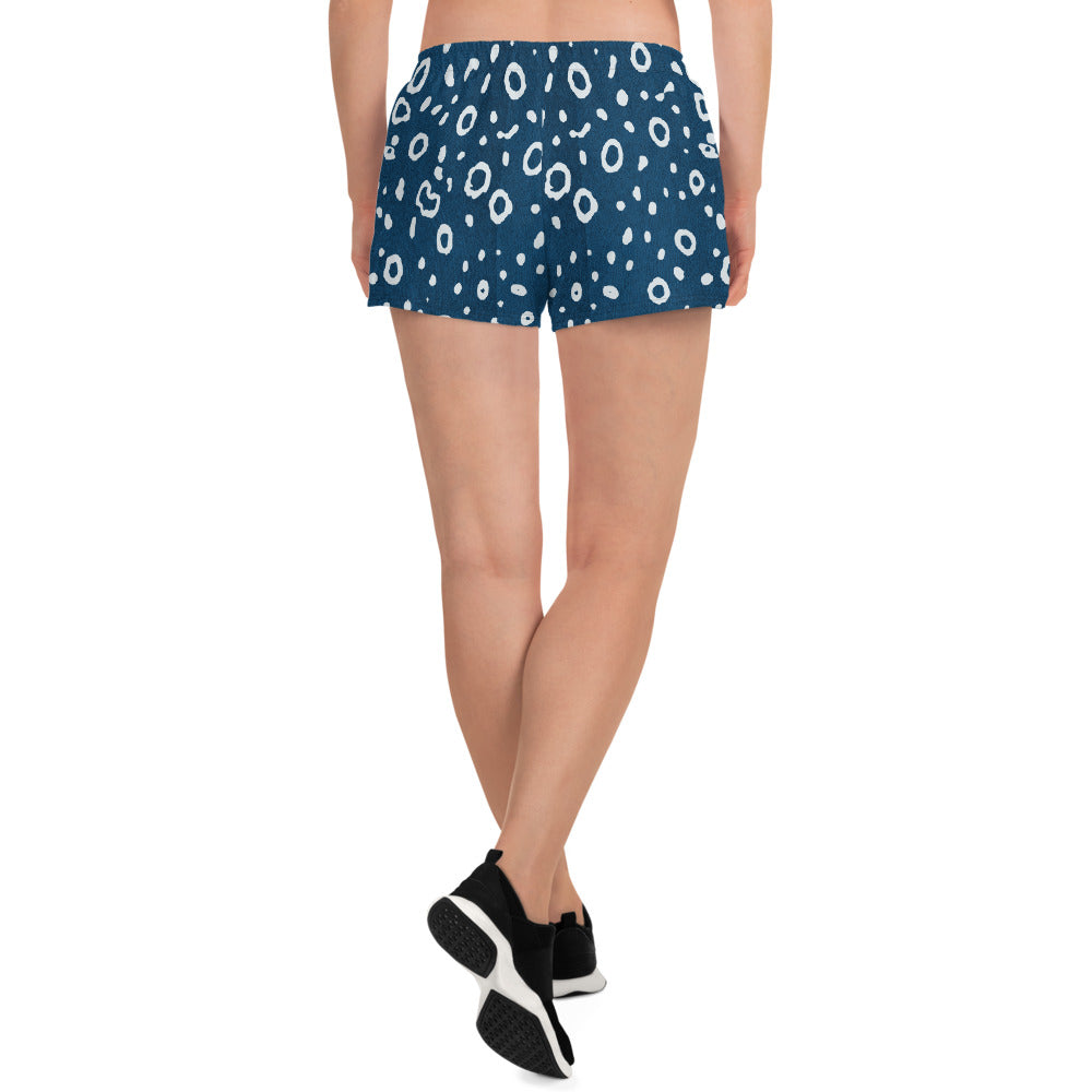 Eagle Ray Spots Women’s Recycled Athletic Shorts