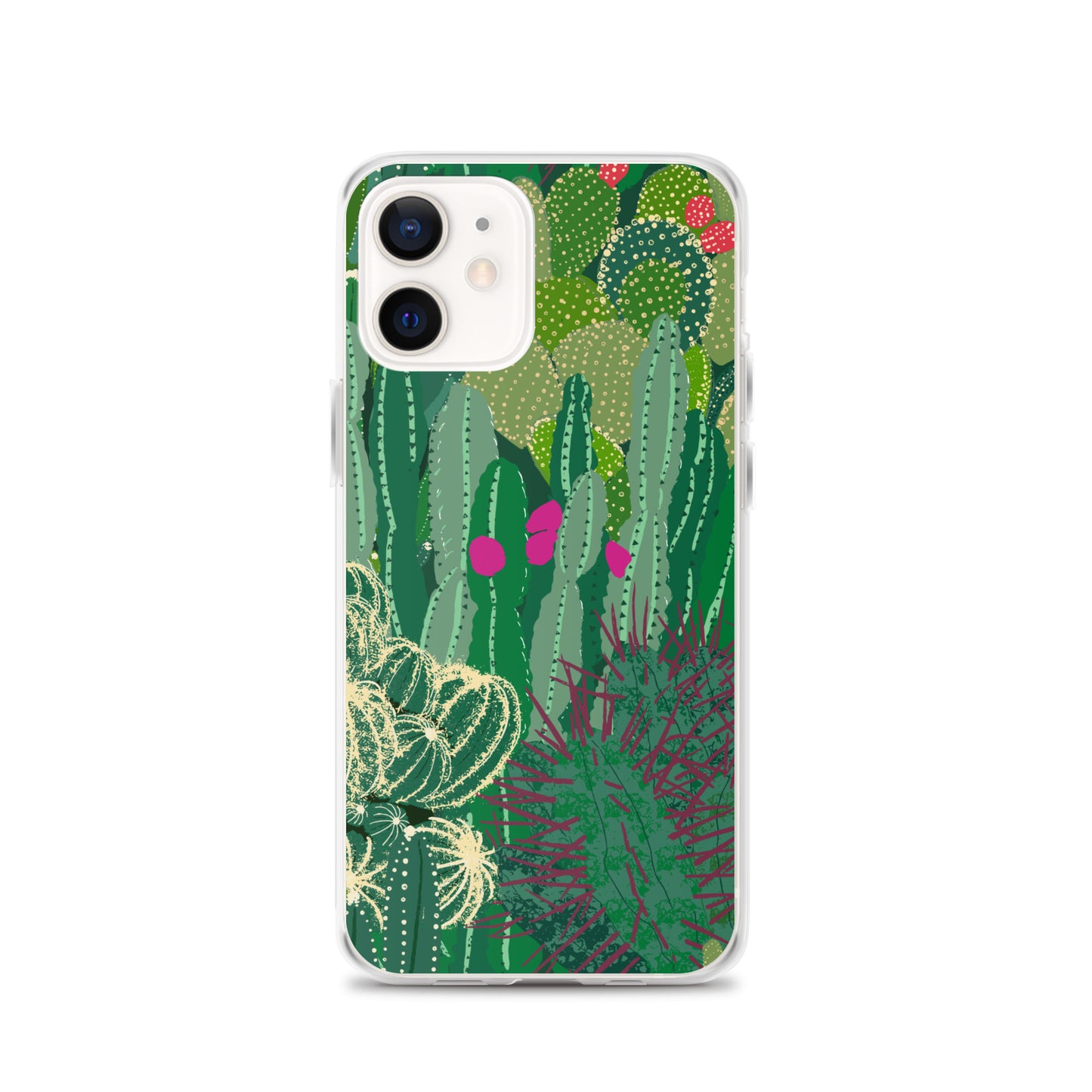 Cactus Cluster Clear Case for iPhone®