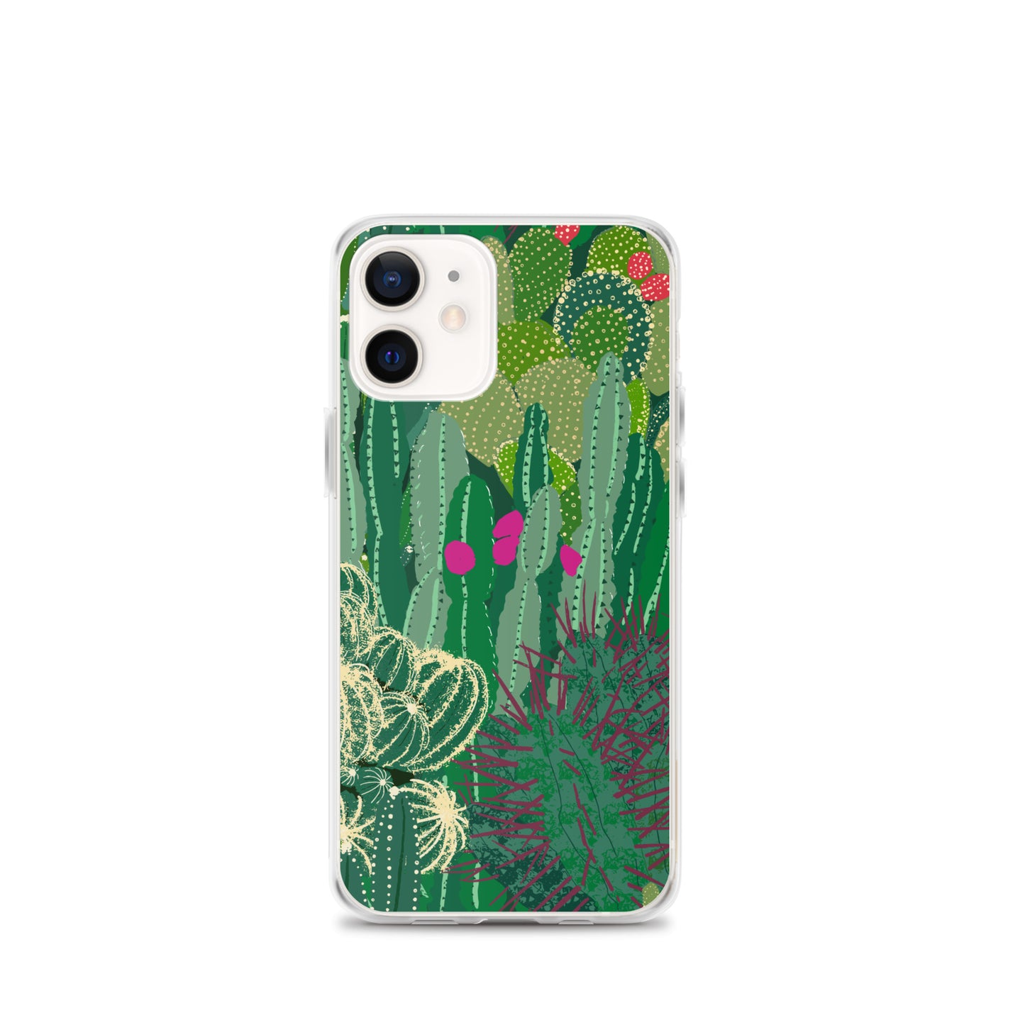 Cactus Cluster Clear Case for iPhone®