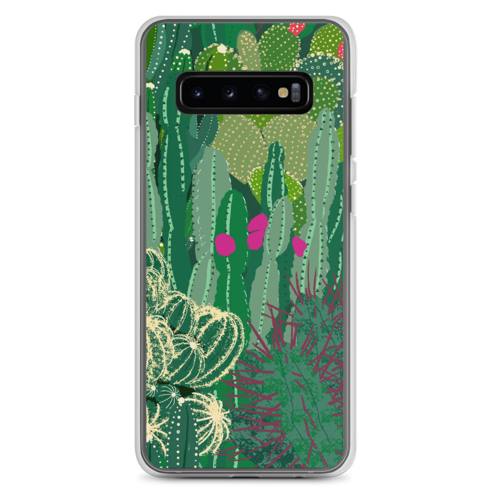 Cactus Cluster Clear Case for Samsung®