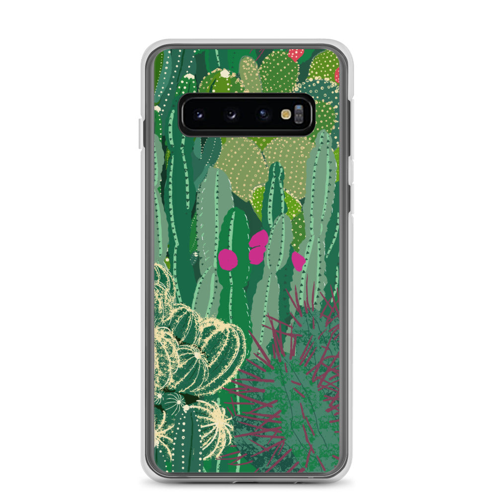 Cactus Cluster Clear Case for Samsung®