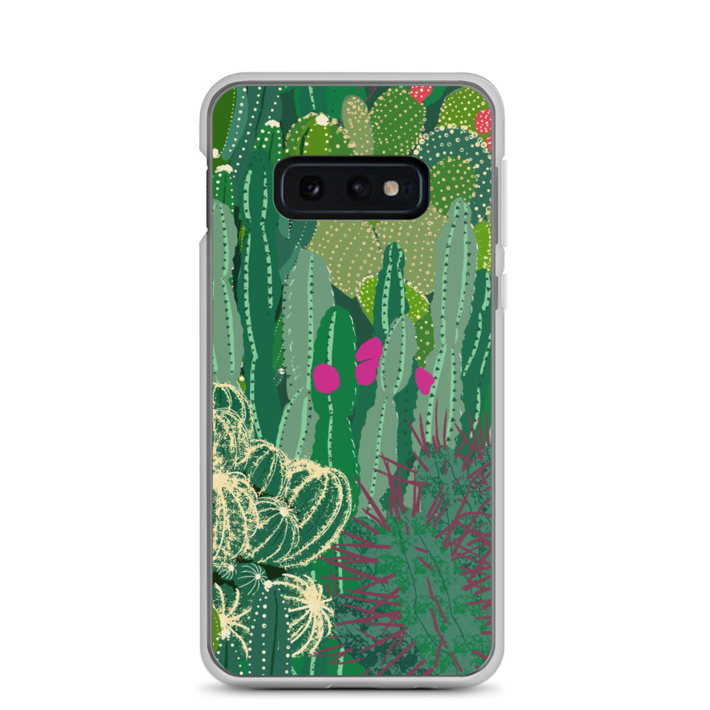 Cactus Cluster Clear Case for Samsung®