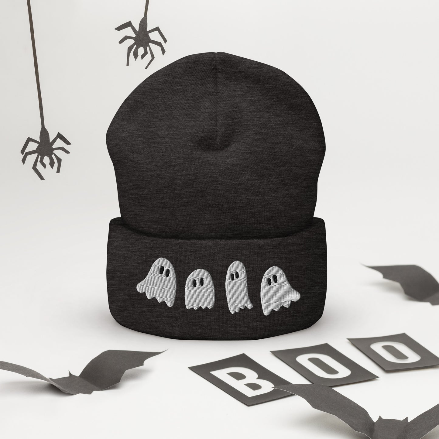 The Friendliest Ghosties Cuffed Beanie