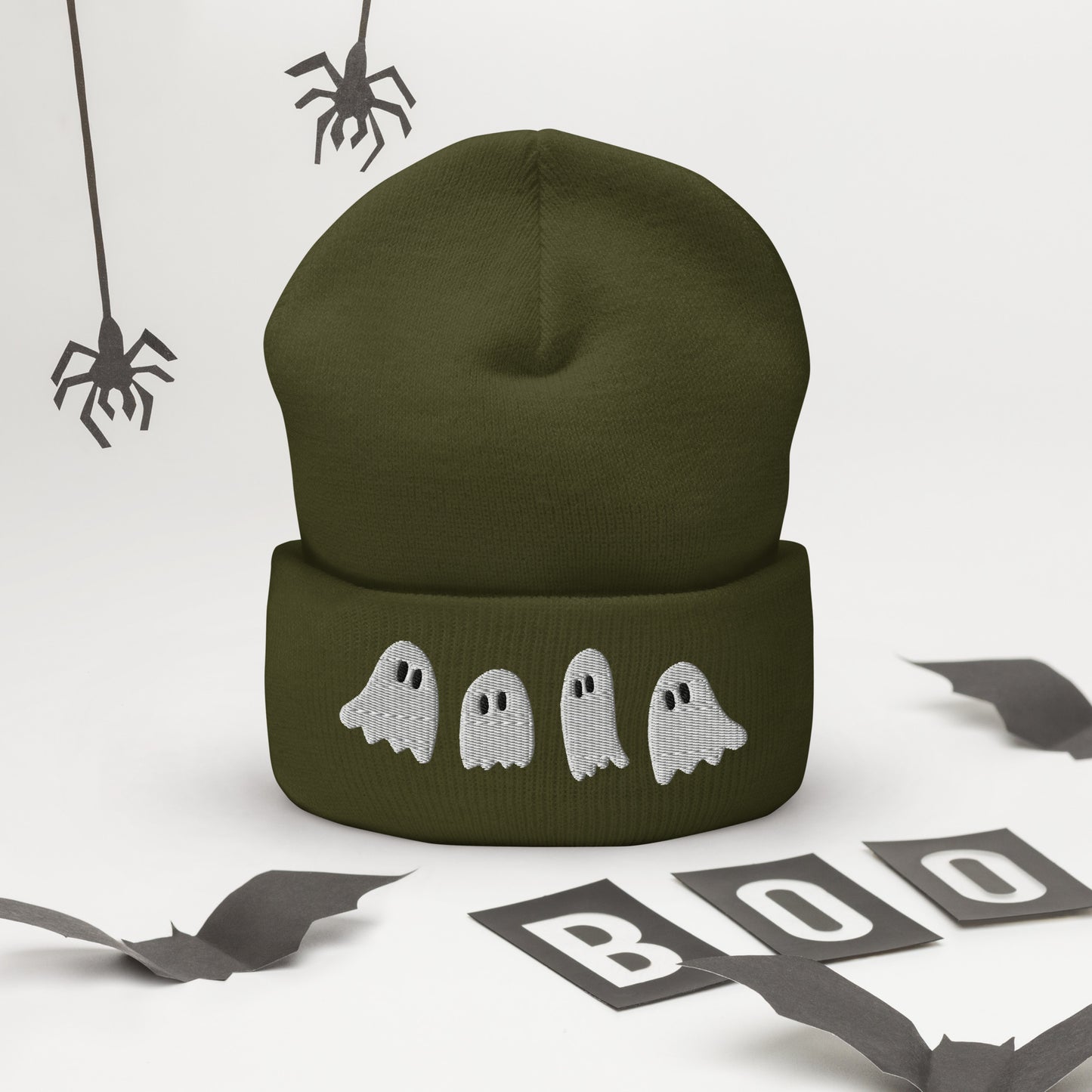 The Friendliest Ghosties Cuffed Beanie