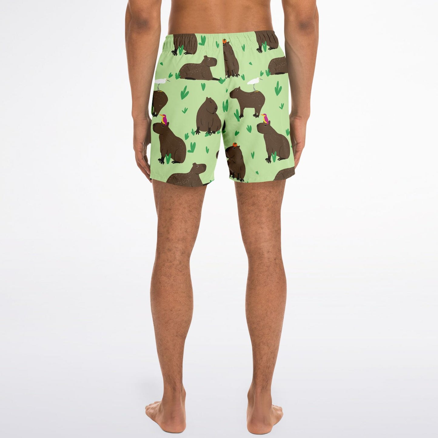 Capybaras & Friends Swim Shorts