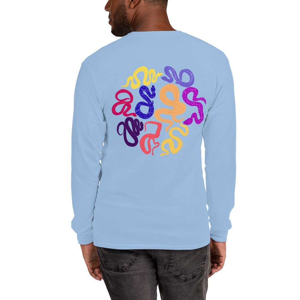 Snek on a Plane Long Sleeve Tee