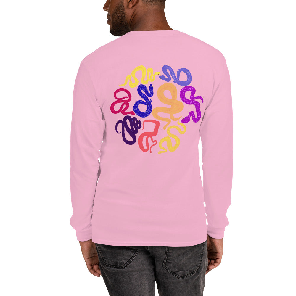 Snek on a Plane Long Sleeve Tee