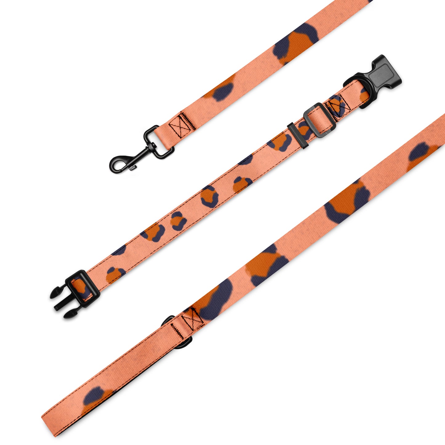 Leopard Spots Pet collar & leash