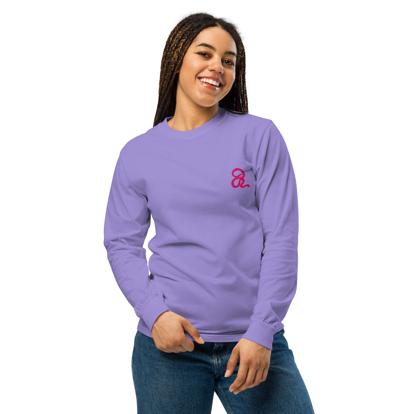 Snek Pie Comfort Colors heavyweight long-sleeve shirt