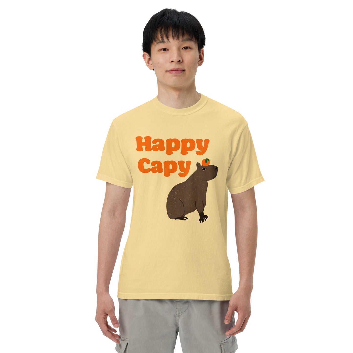 Happy Capy Comfort Colors garment-dyed heavyweight t-shirt