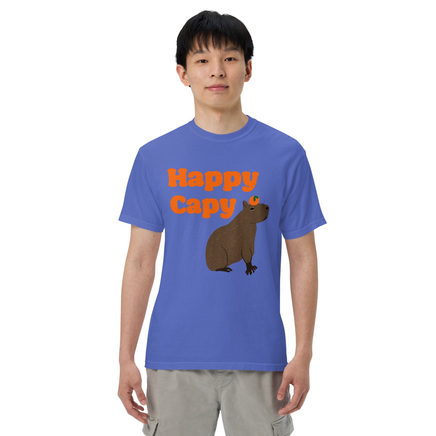 Happy Capy Comfort Colors garment-dyed heavyweight t-shirt