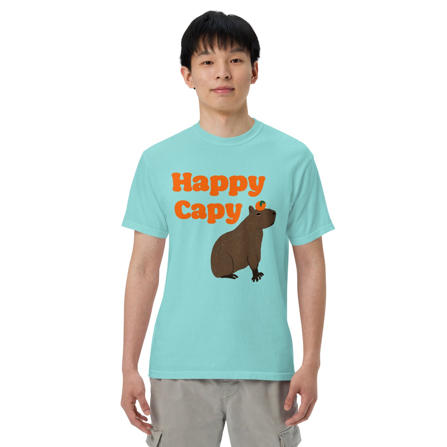 Happy Capy Comfort Colors garment-dyed heavyweight t-shirt