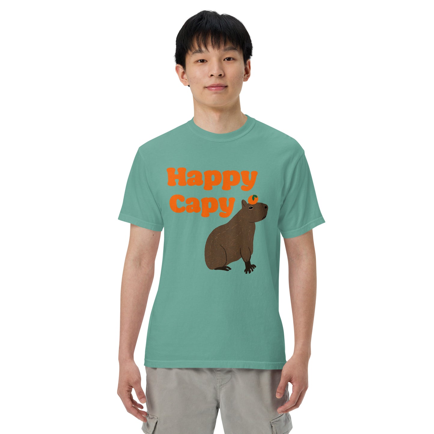 Happy Capy Comfort Colors garment-dyed heavyweight t-shirt