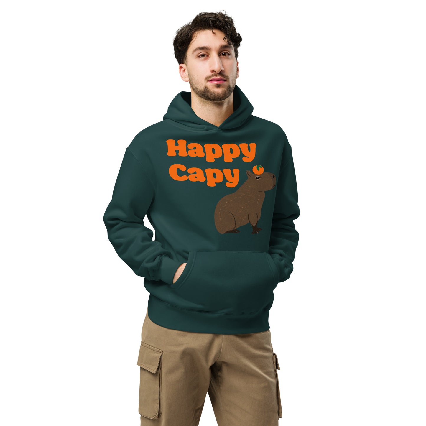 Happy Capy oversized hoodie