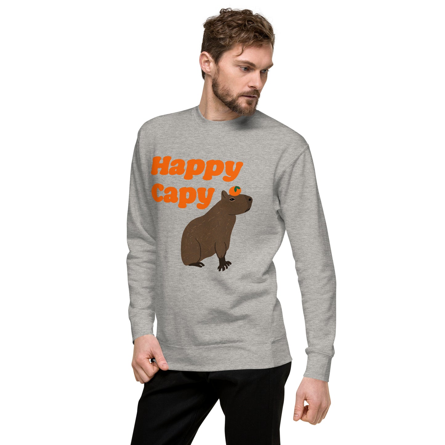 Happy Capy Unisex Premium Sweatshirt